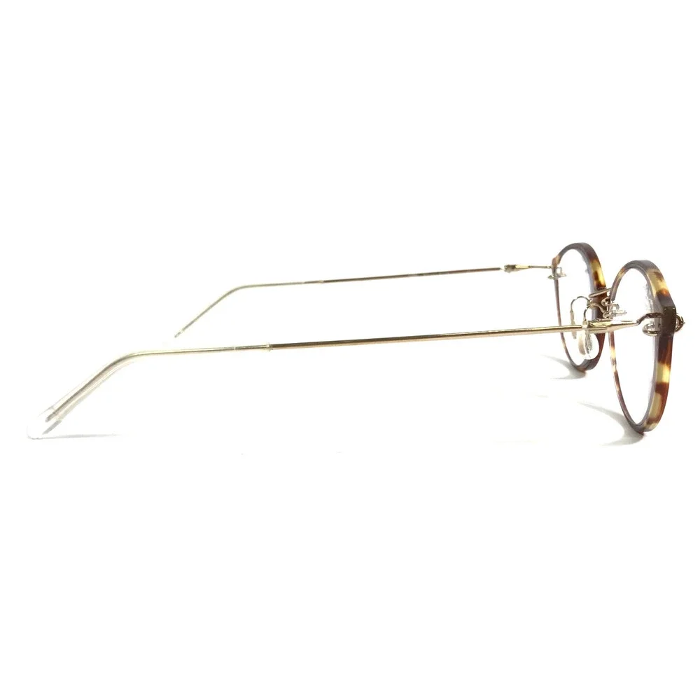 Kazuo Kawasaki Eyeglasses Frames KOOKI MP-631 Tortoise Round Titanium 48-15-140